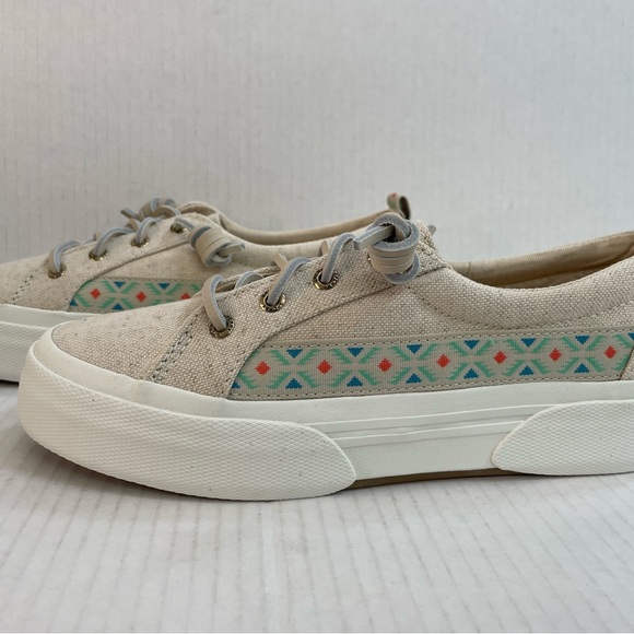 New in Box Sperry Pier Wave Hi Ltt Oaxaca Sneaker Size 7 - Picture 3 of 7